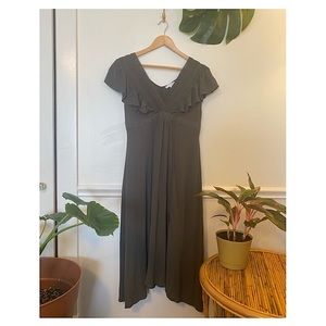 Baltic Born Jennifer Deep V maxi dress